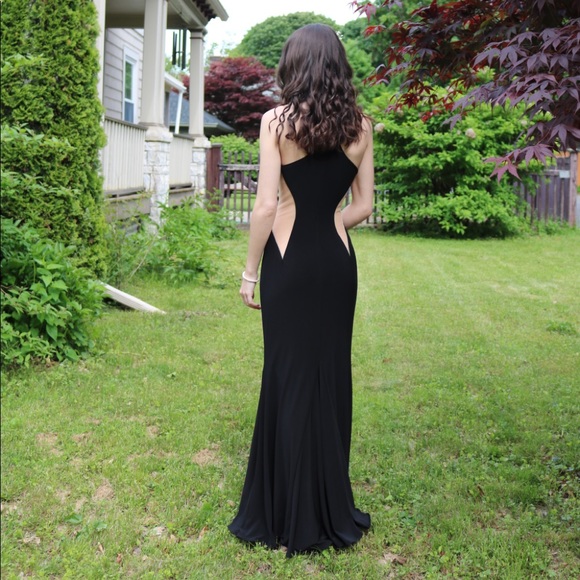 Black Prom Dress - Picture 1 of 7